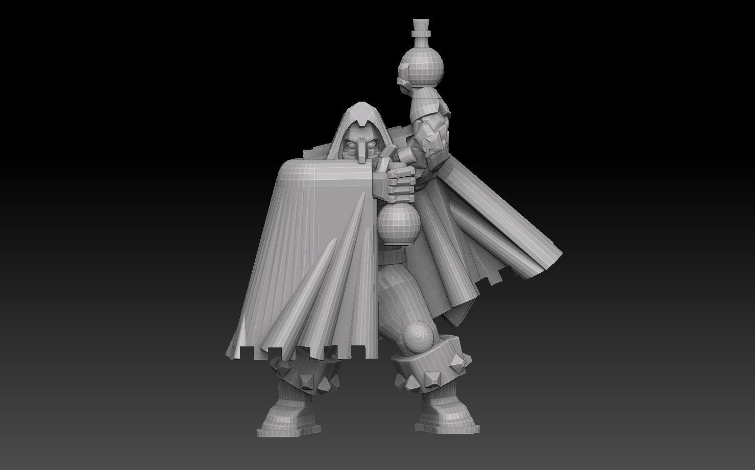 Adventurer With 100 Plus Weapon Alternatives 3D print model_32
