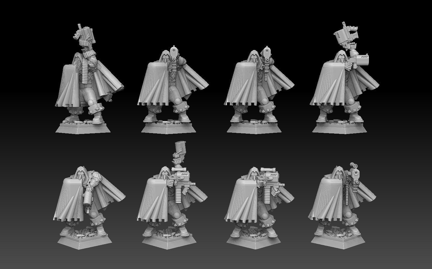 Adventurer With 100 Plus Weapon Alternatives 3D print model_2