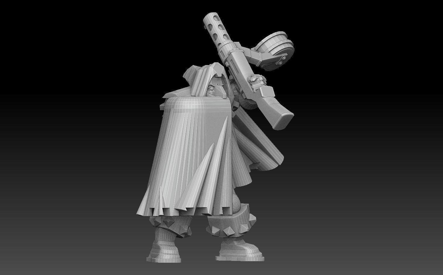 Adventurer With 100 Plus Weapon Alternatives 3D print model_26