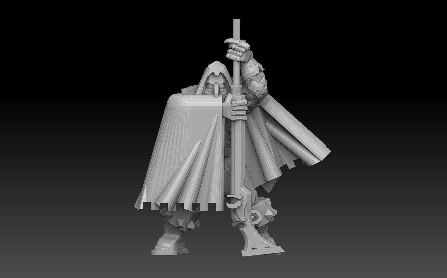 Adventurer With 100 Plus Weapon Alternatives 3D print model_27