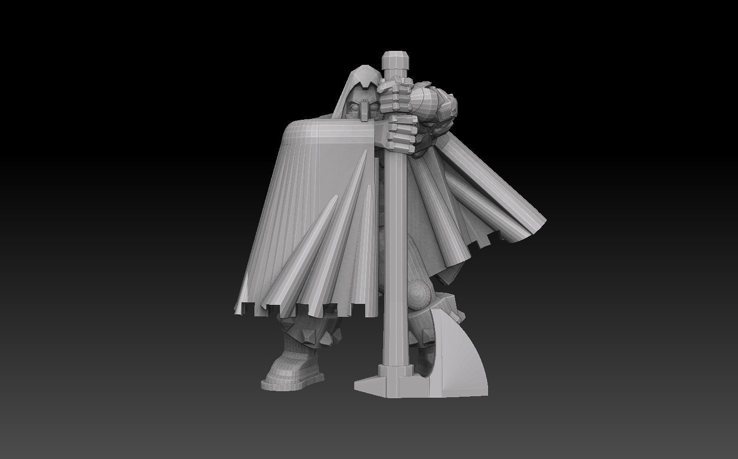 Adventurer With 100 Plus Weapon Alternatives 3D print model_12