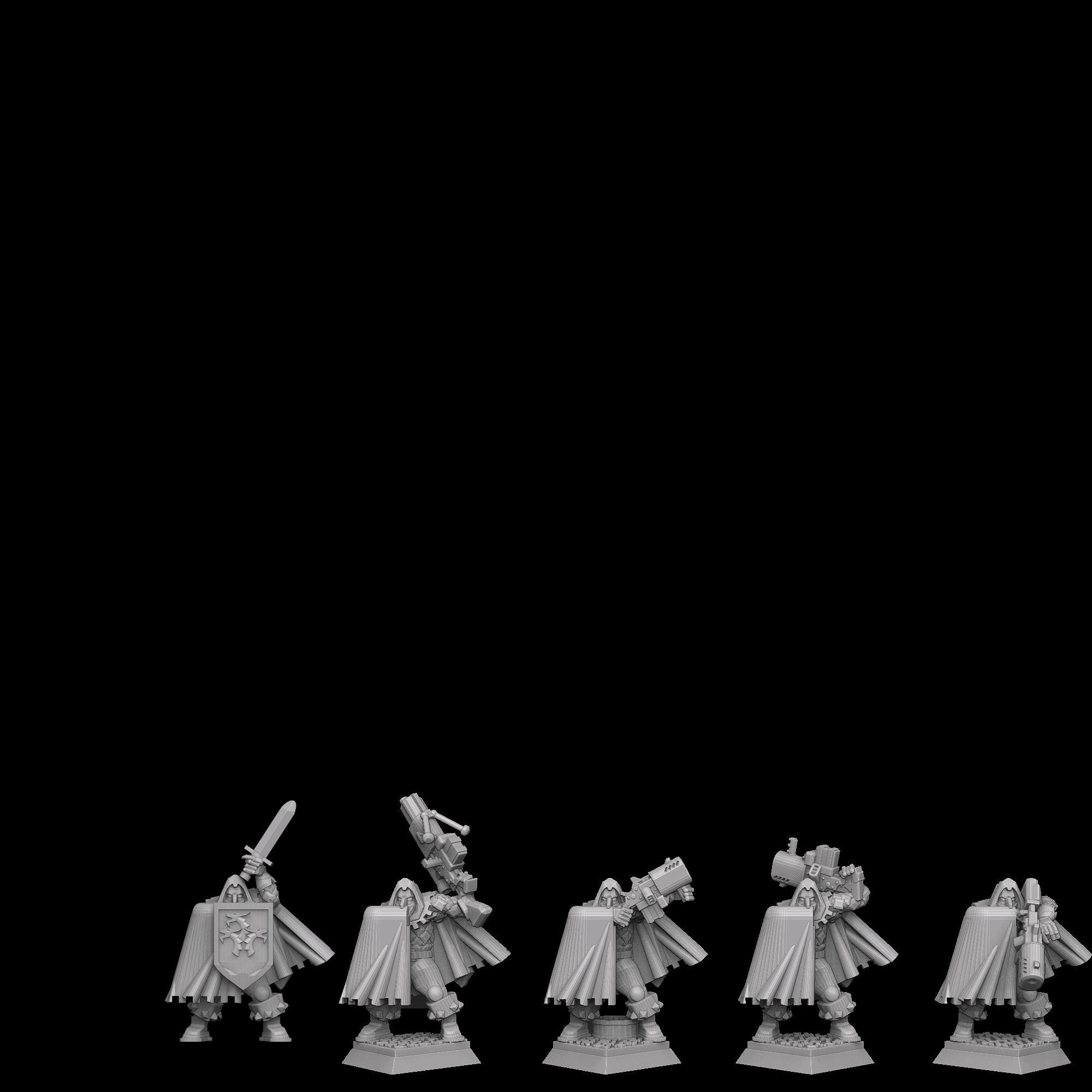 Adventurer With 100 Plus Weapon Alternatives 3D print model_16