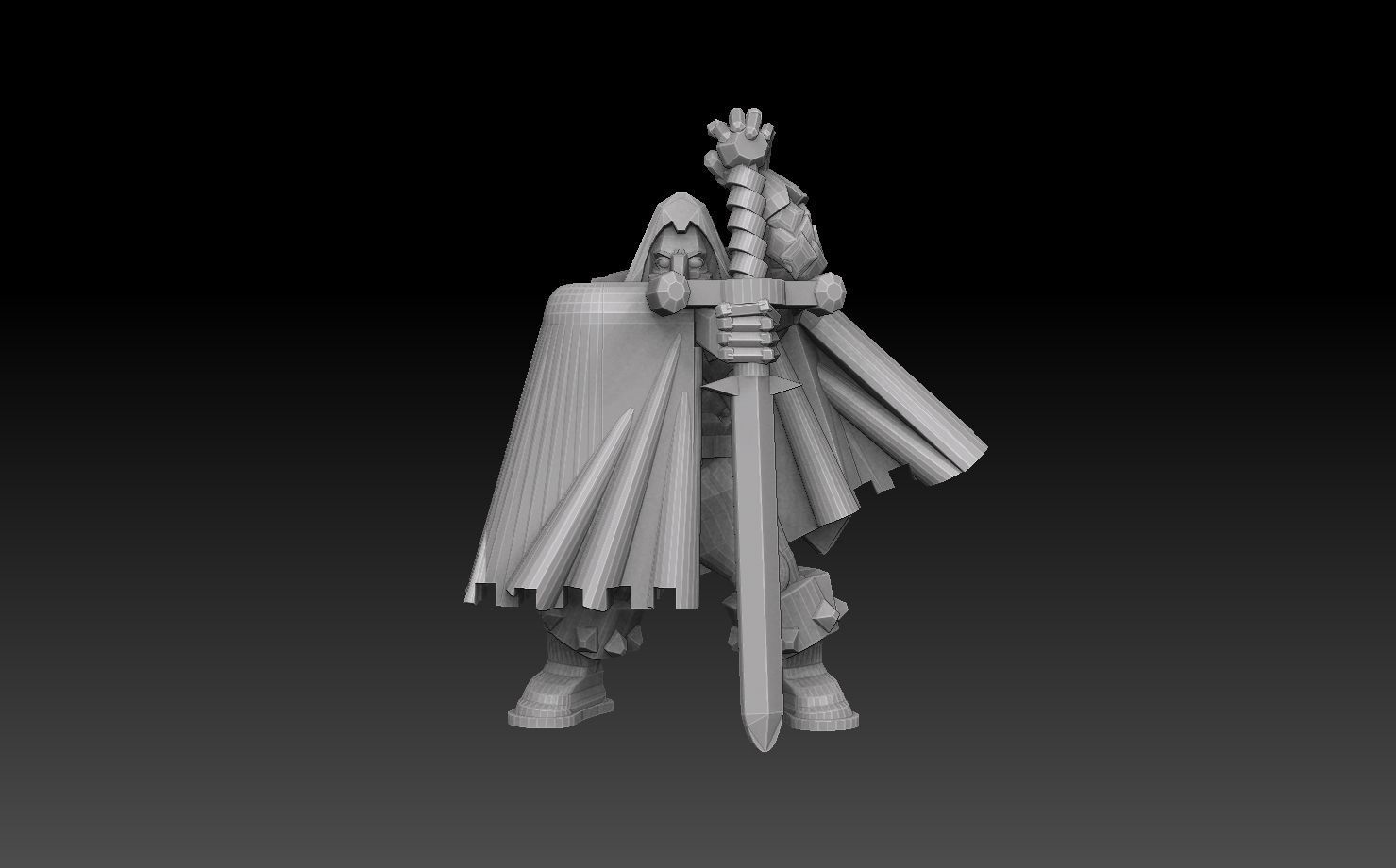 Adventurer With 100 Plus Weapon Alternatives 3D print model_14