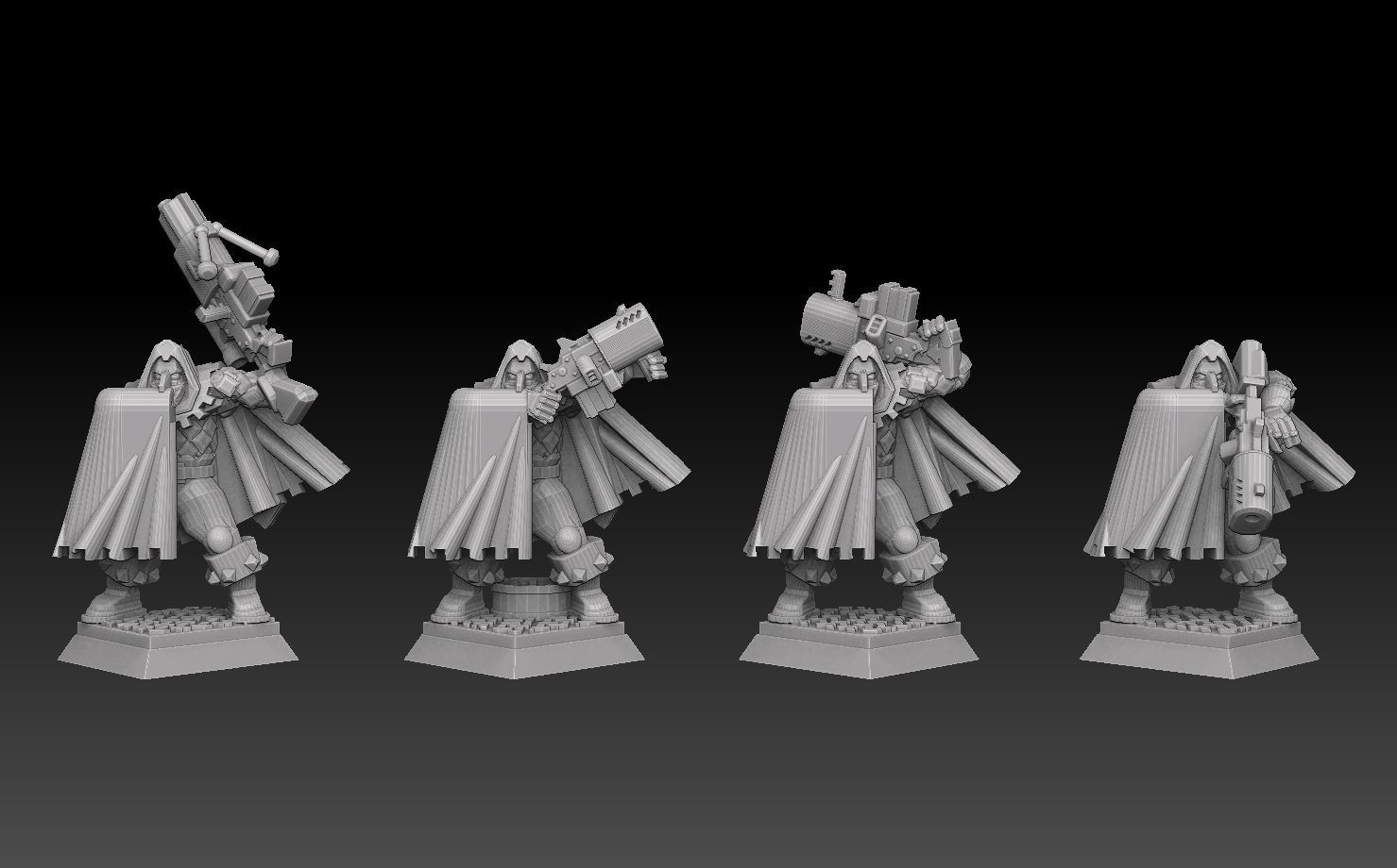 Adventurer With 100 Plus Weapon Alternatives 3D print model_6