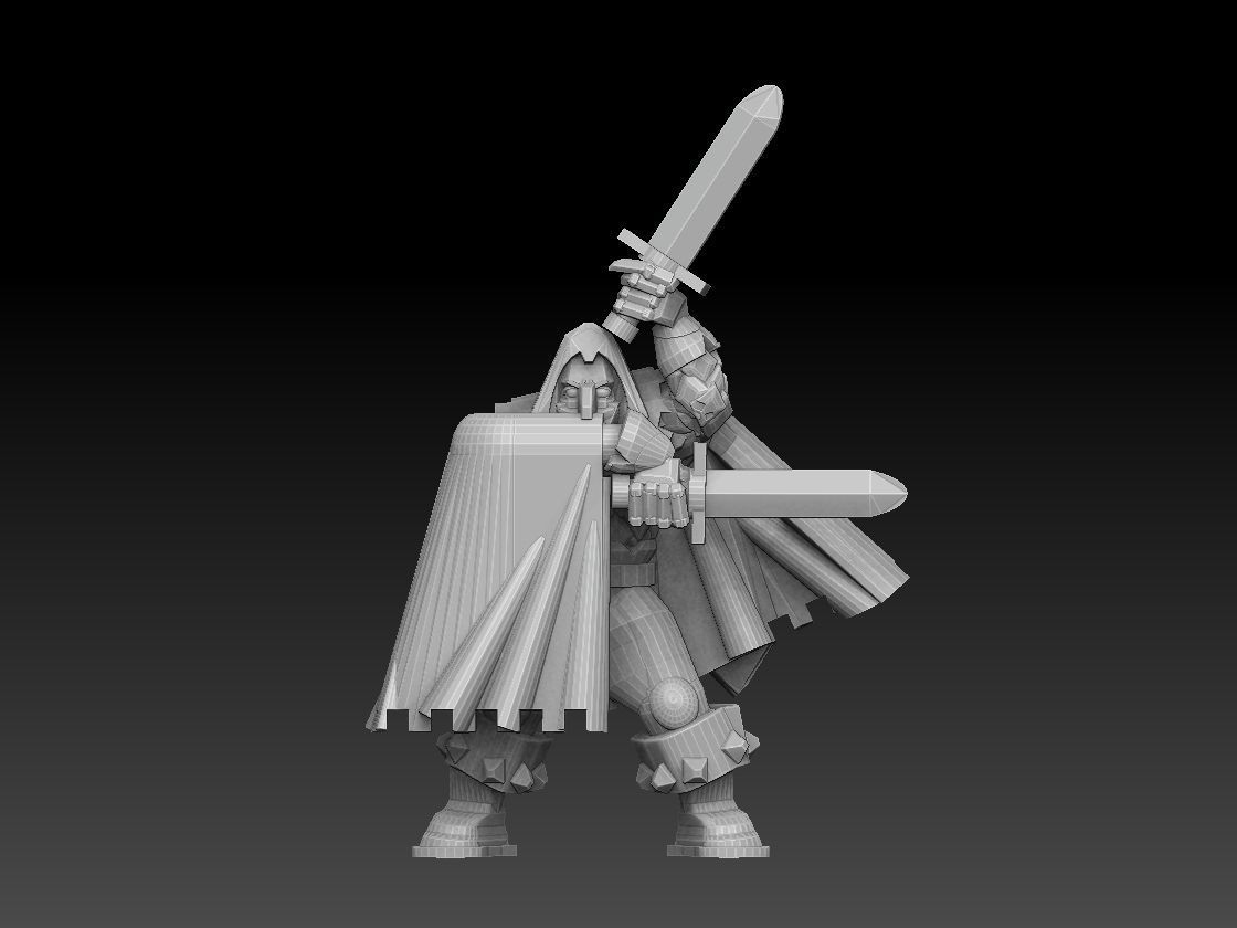 Adventurer With 100 Plus Weapon Alternatives 3D print model_41