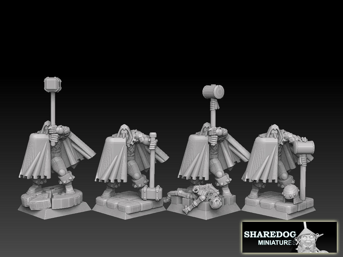 Adventurer With 100 Plus Weapon Alternatives 3D print model_39