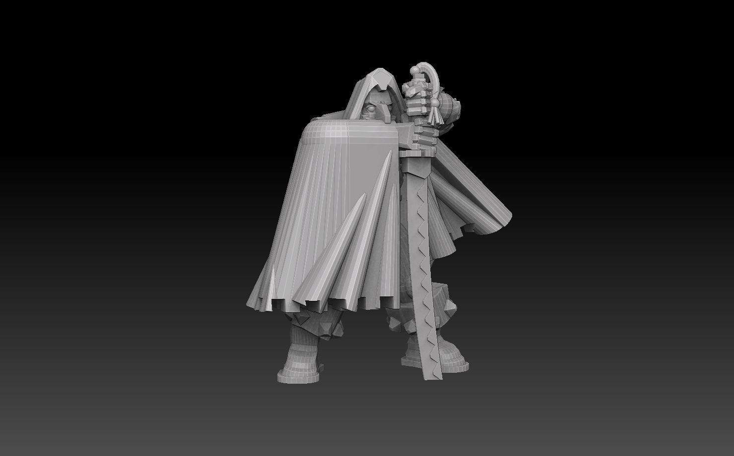Adventurer With 100 Plus Weapon Alternatives 3D print model_17