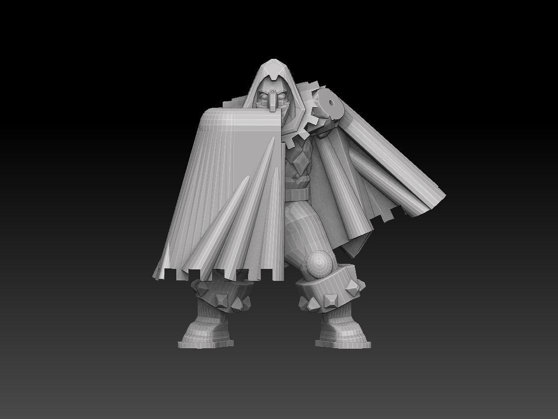 Adventurer With 100 Plus Weapon Alternatives 3D print model_9