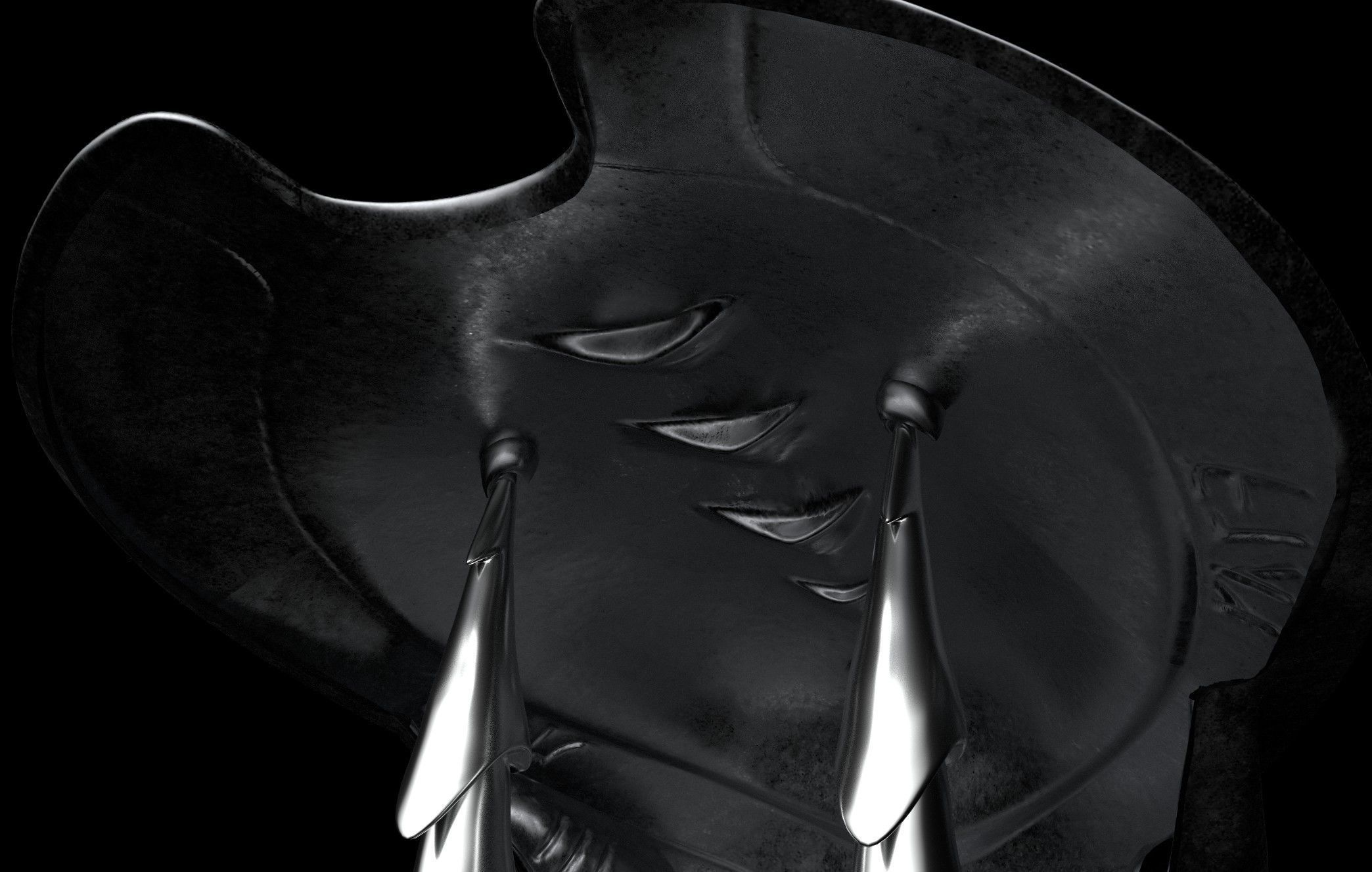 Stand for Predator mask 3D print model_6