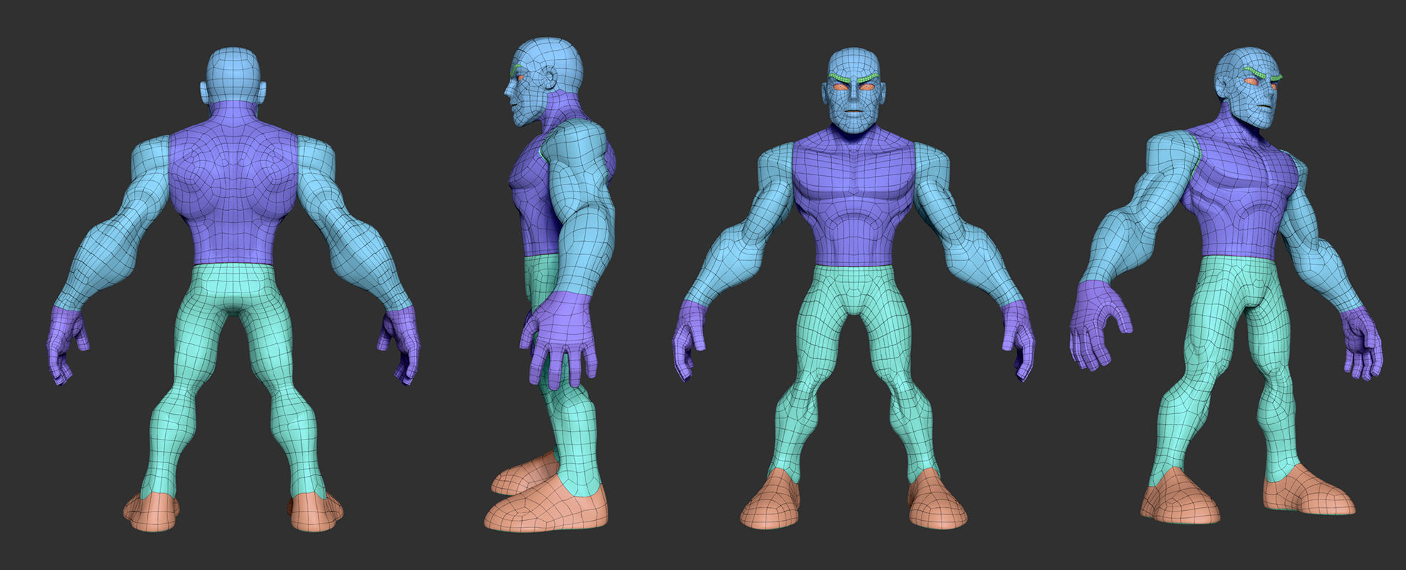 Infinidude Base Model 3D model_2