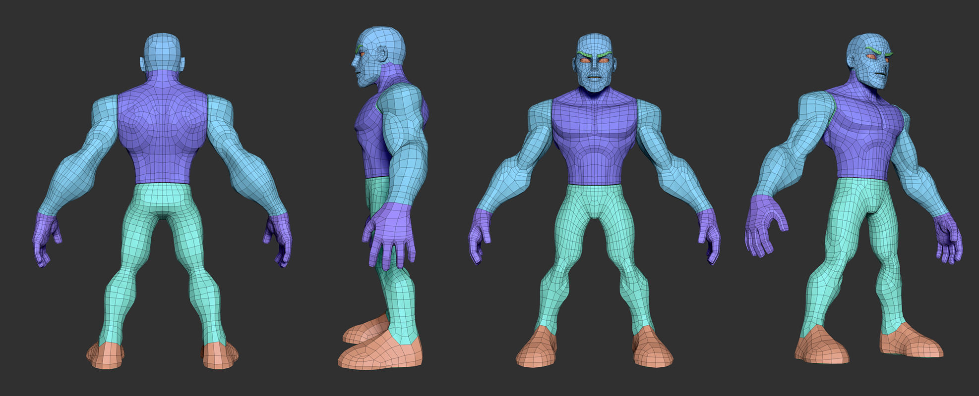 Infinidude Base Model 3D model_1