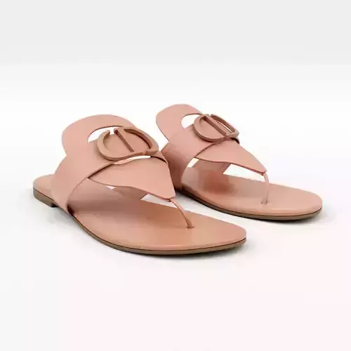 30 Montaigne Flat Thong Sandal 3D model