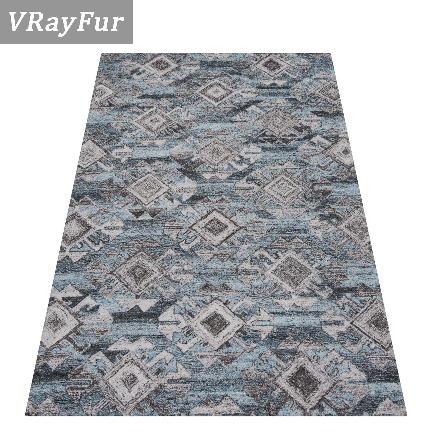 Rug Set 2201 3D model_2