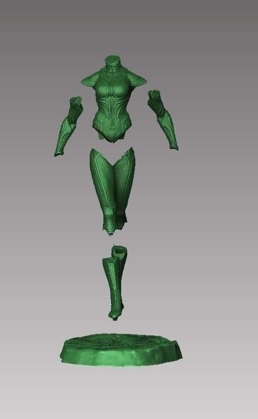ONE10 Hela statue 3d model stl for printing 3D print model_5