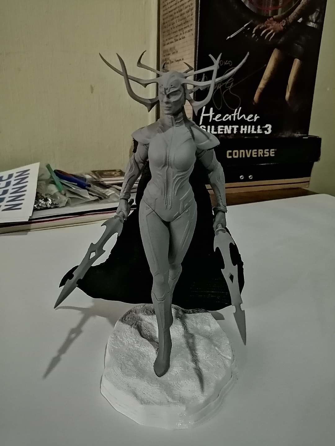 ONE10 Hela statue 3d model stl for printing 3D print model_8
