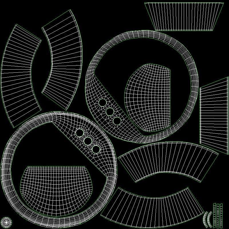 Bryant bathroom sink round drop Black Low-poly 3D model_19