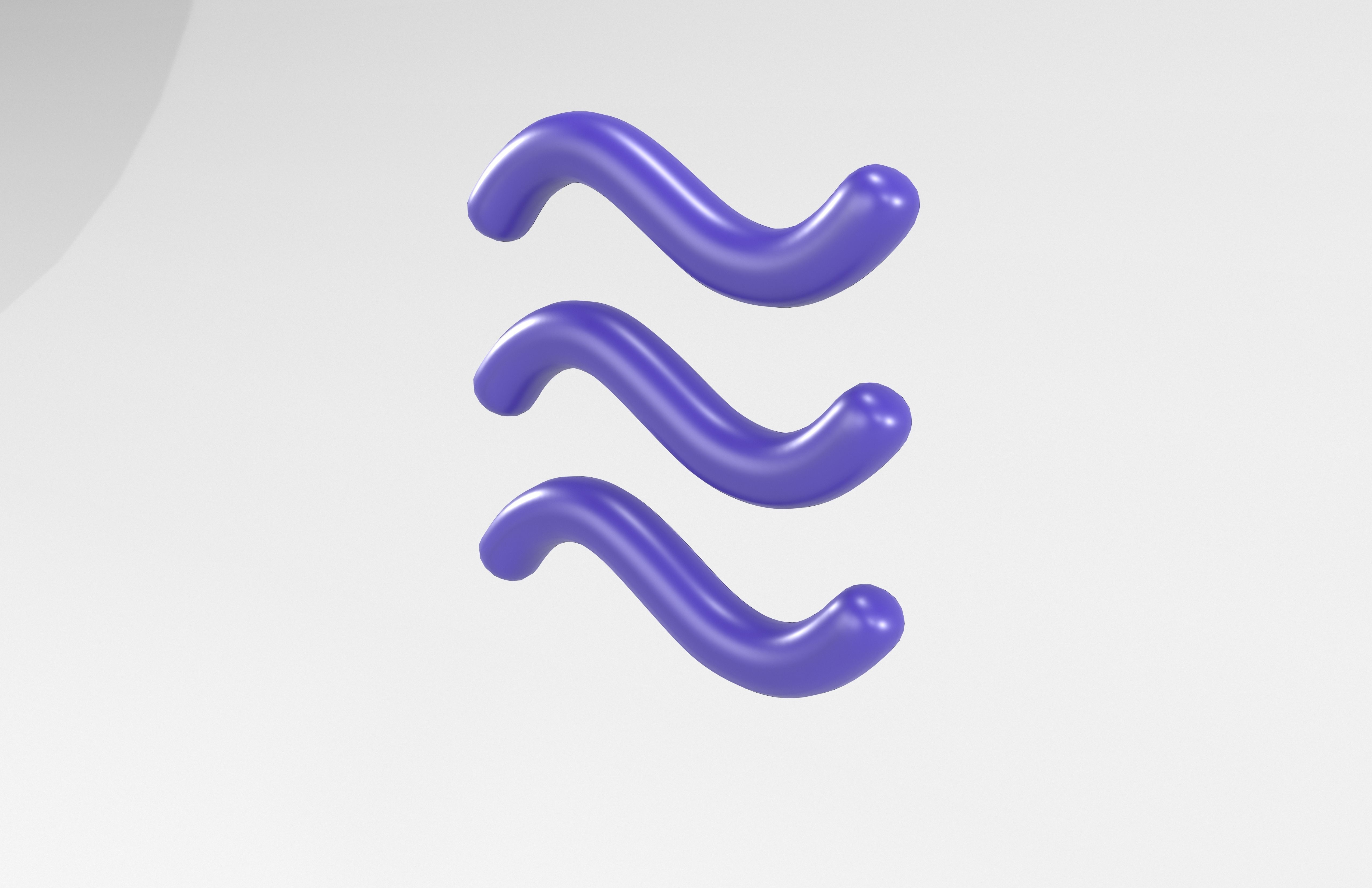 Libra Coin v2 001 Low-poly 3D model_2