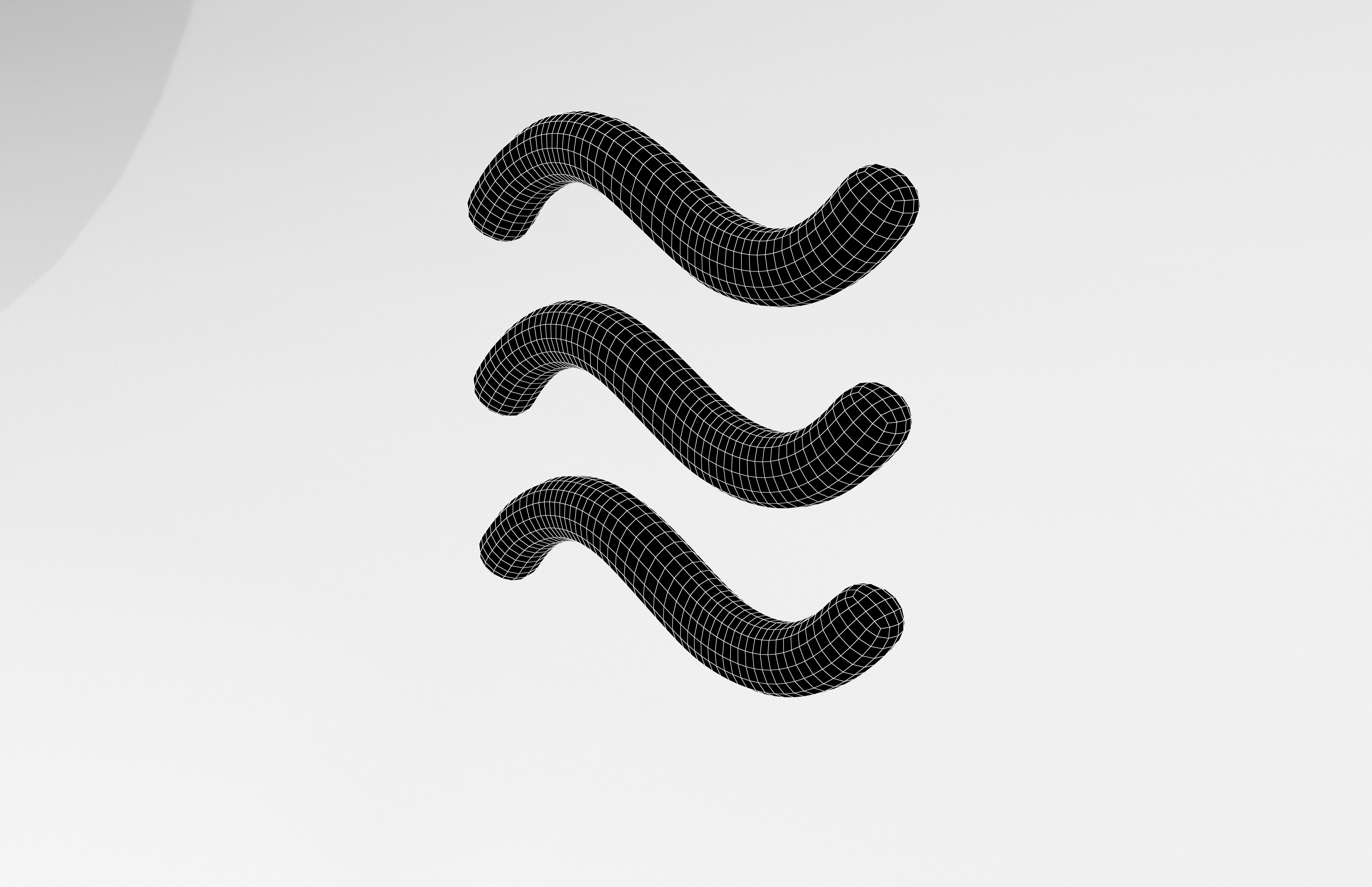 Libra Coin v2 001 Low-poly 3D model_6