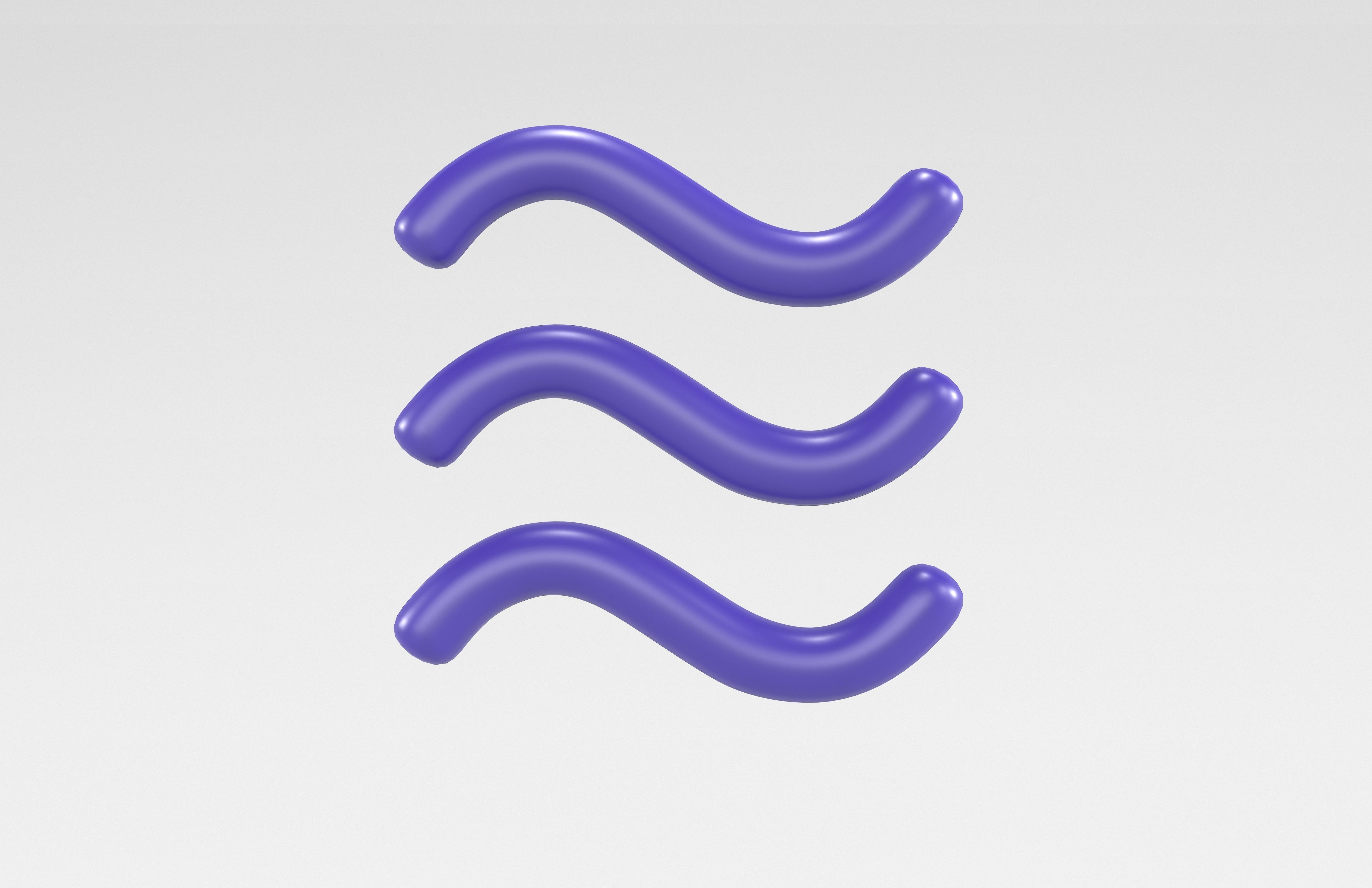 Libra Coin v2 001 Low-poly 3D model_1