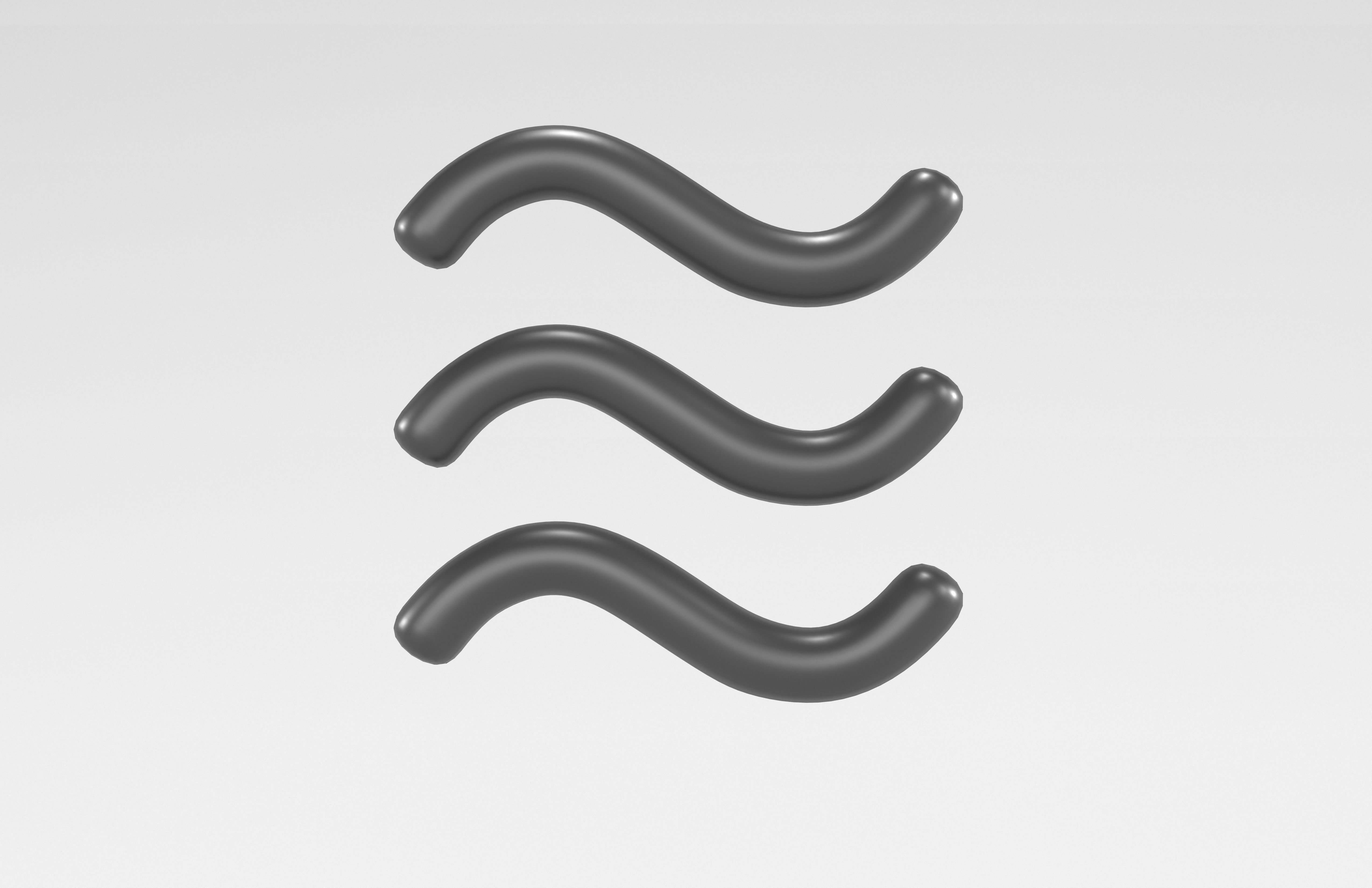 Libra Coin v2 002 Low-poly 3D model_1