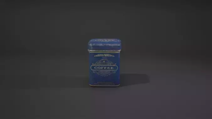 Container Game-Ready coffee tin