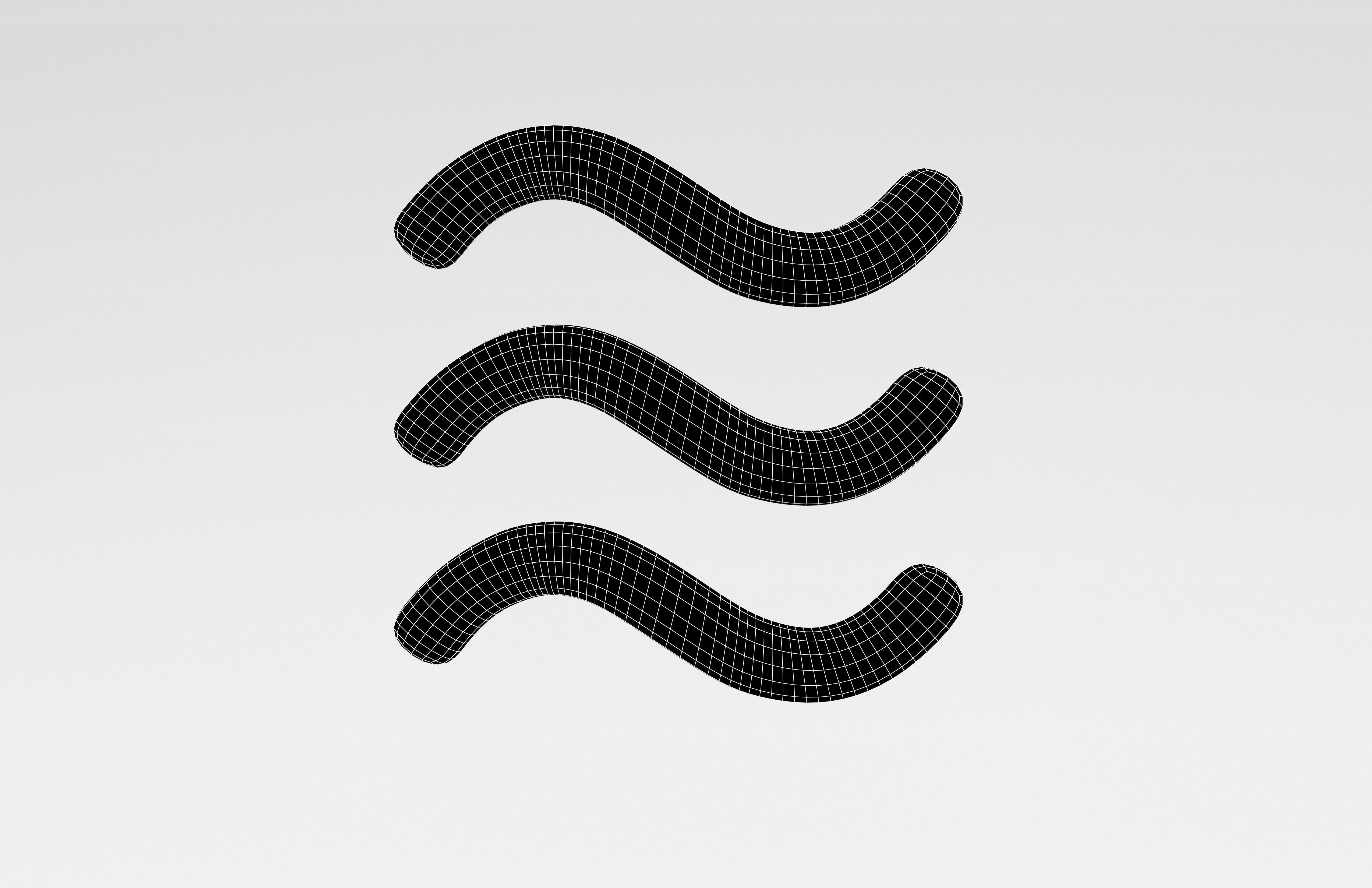 Libra Coin v2 004 Low-poly 3D model_5