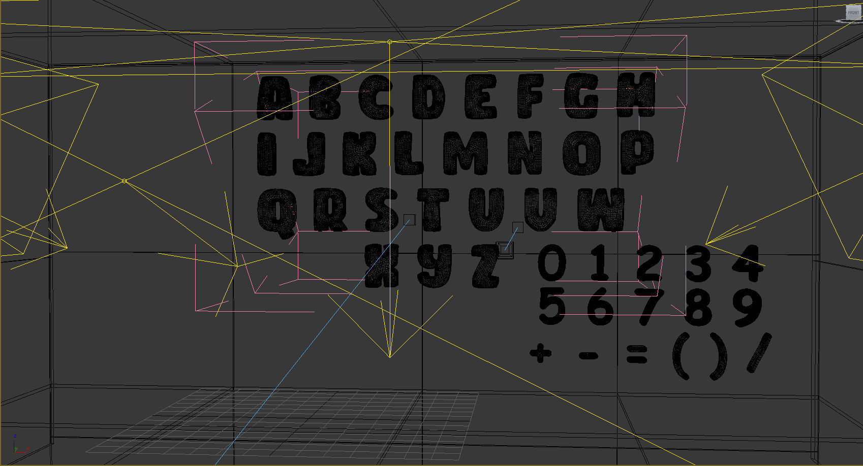 Baby Alphabet Numbers 3D model_6