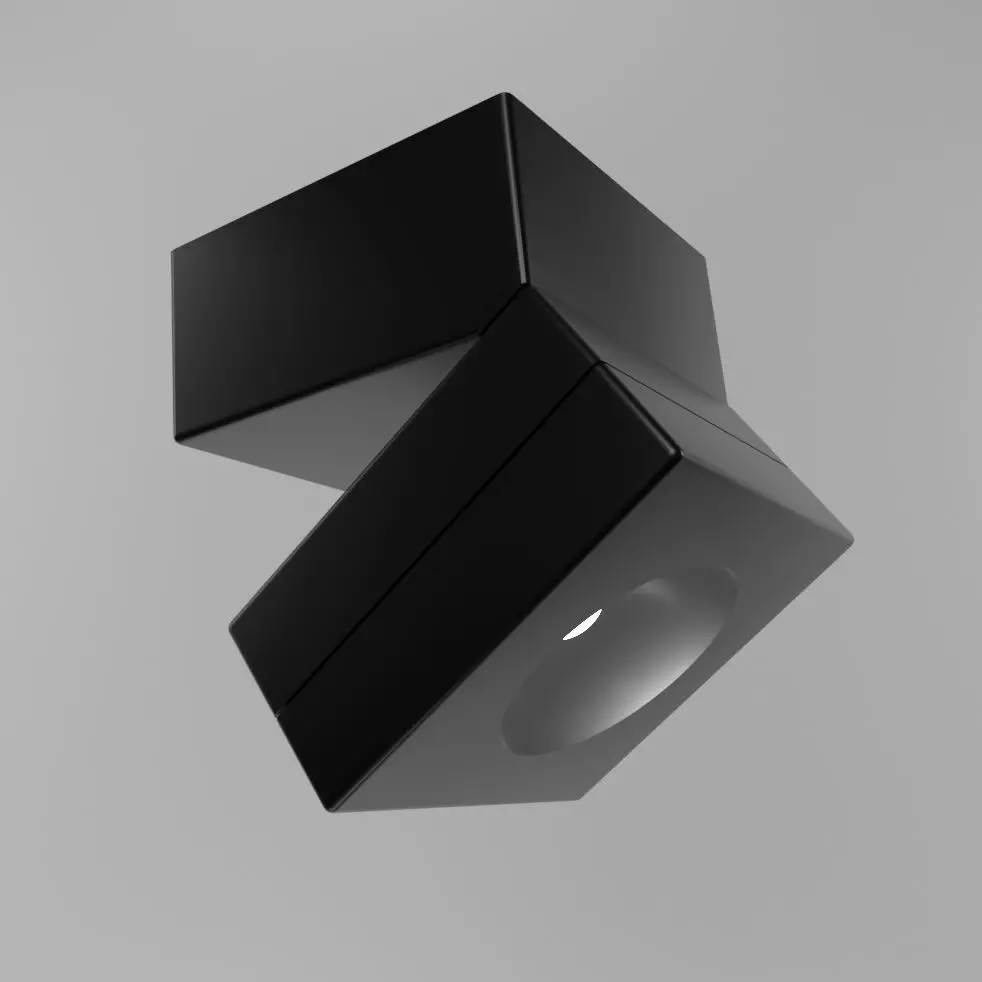 Light LED Spotlights  3D model_0