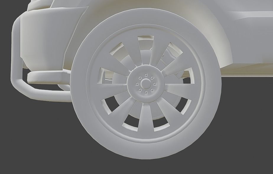 Suv 4x4 Vehicle Desert Car By Gorgan 3D model_11