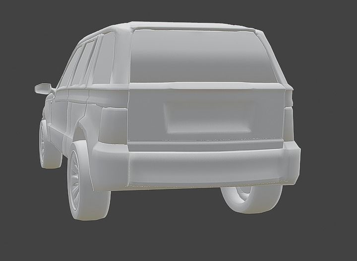 Suv 4x4 Vehicle Desert Car By Gorgan 3D model_8