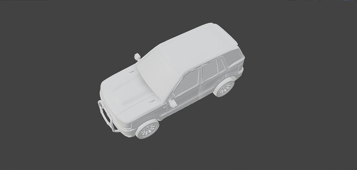 Suv 4x4 Vehicle Desert Car By Gorgan 3D model_5