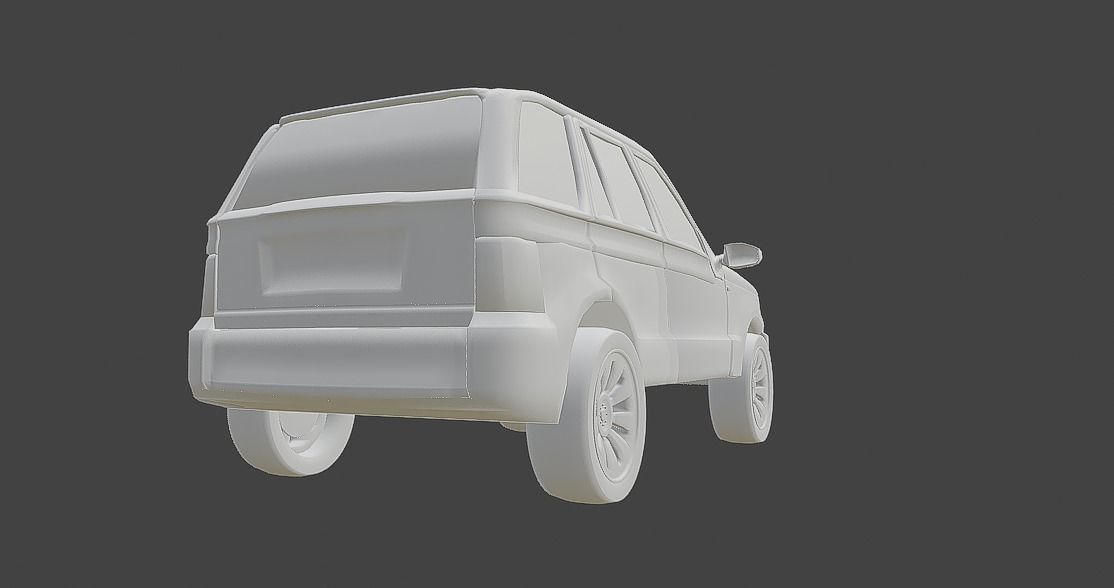 Suv 4x4 Vehicle Desert Car By Gorgan 3D model_7