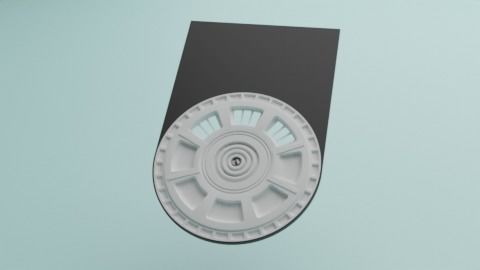 The Mandalorian - Rebel Prison Ship 5 - Cell Interior 1-18 scale 3D print model_12