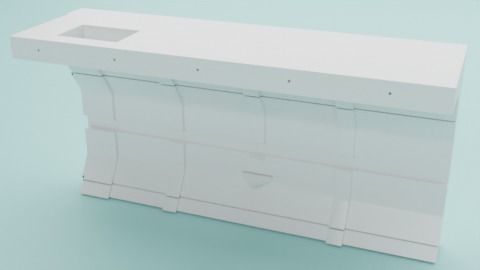 The Mandalorian - Rebel Prison Ship 5 - Cell Interior 1-18 scale 3D print model_8