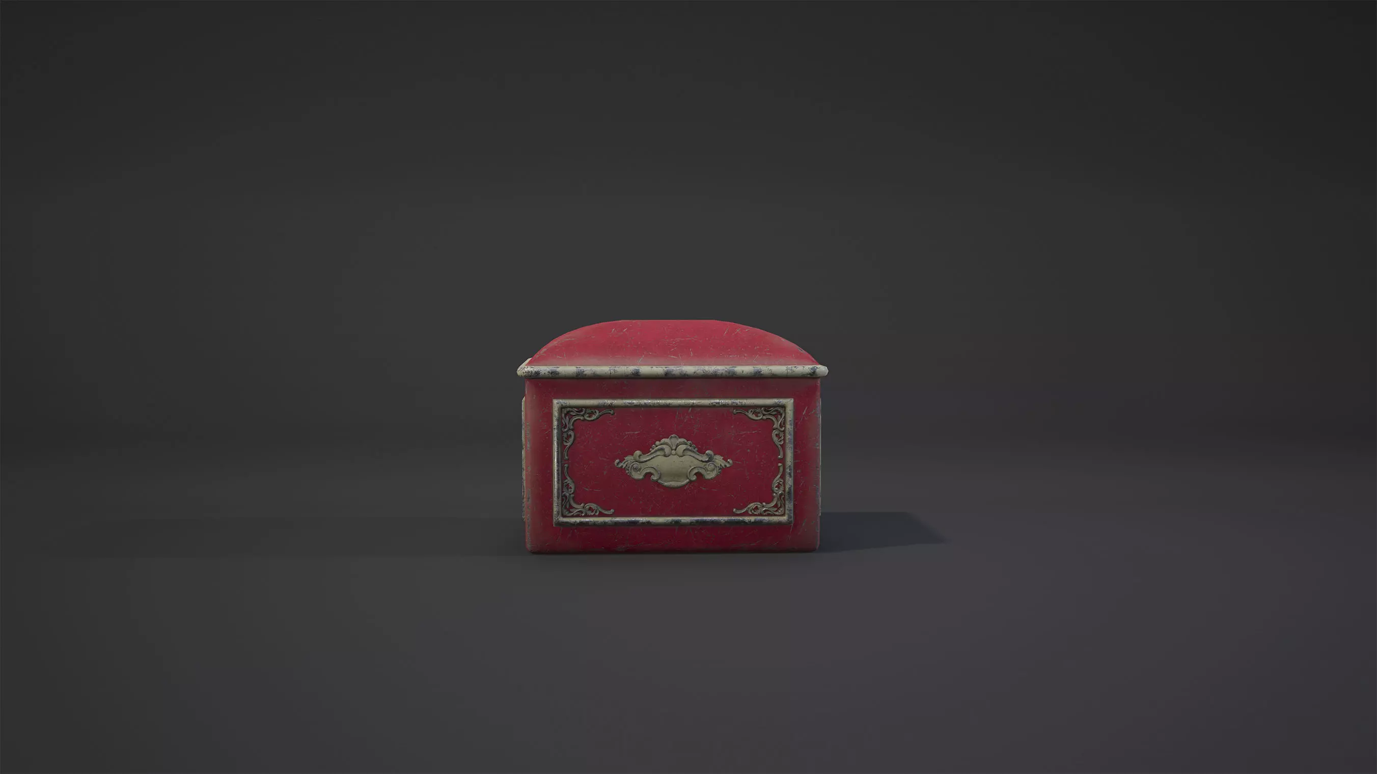 Container Game-Ready box Low-poly 3D model_0