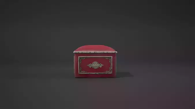 Container Game-Ready box Low-poly 3D model
