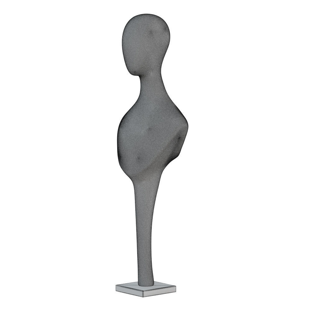 Abstract Female Mannequin AFELLOW H1055 3D model_5