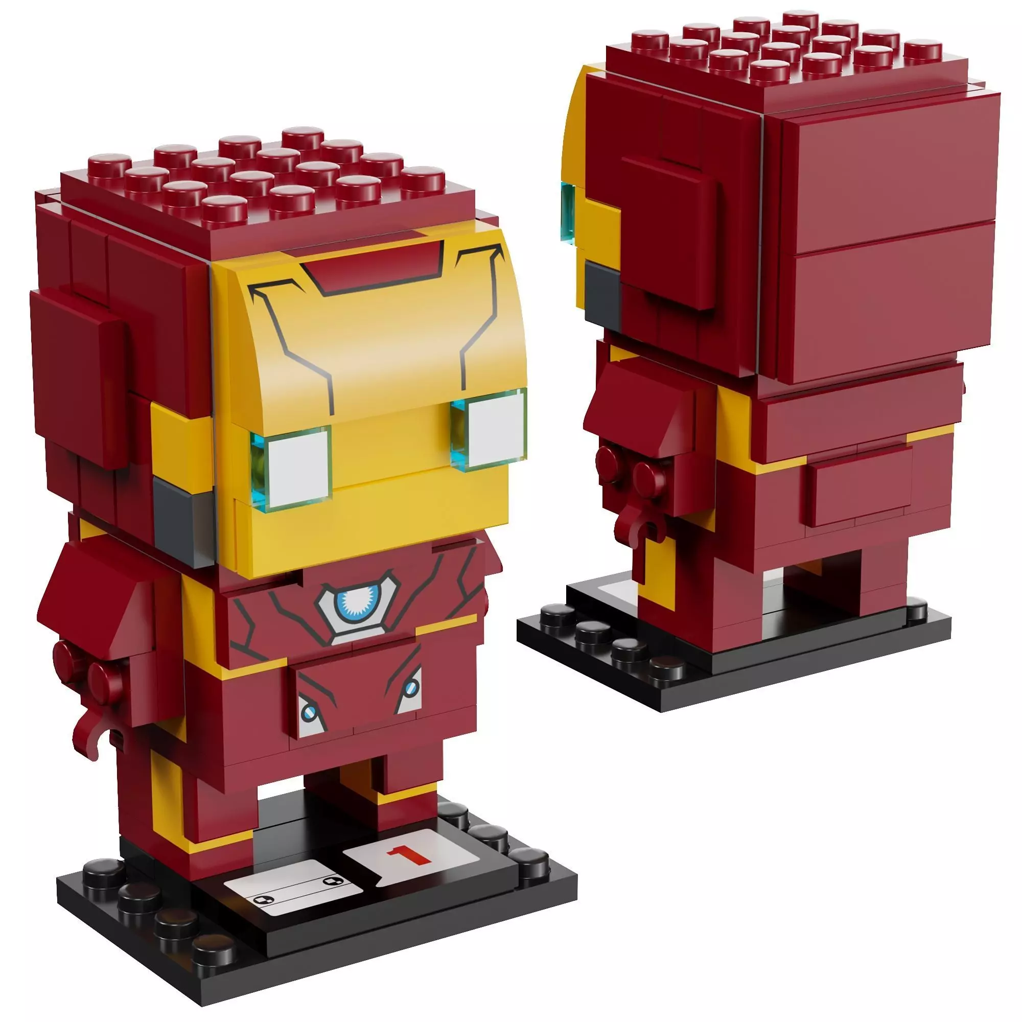 Lego - 41590 Iron Man 3D model_0