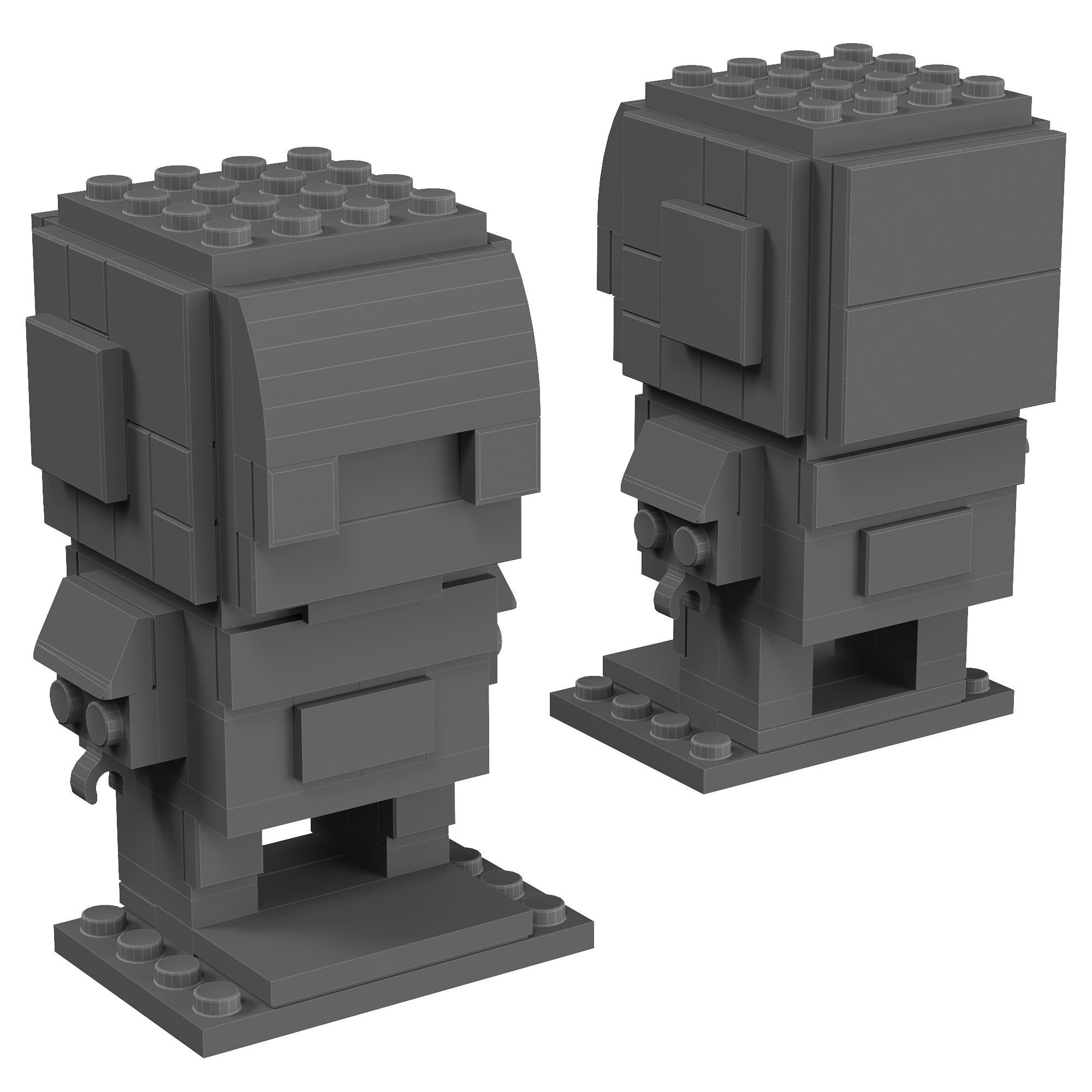 Lego - 41590 Iron Man 3D model_1
