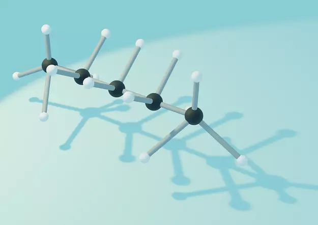 Organic Chemistry - Pentane 3D print model_0