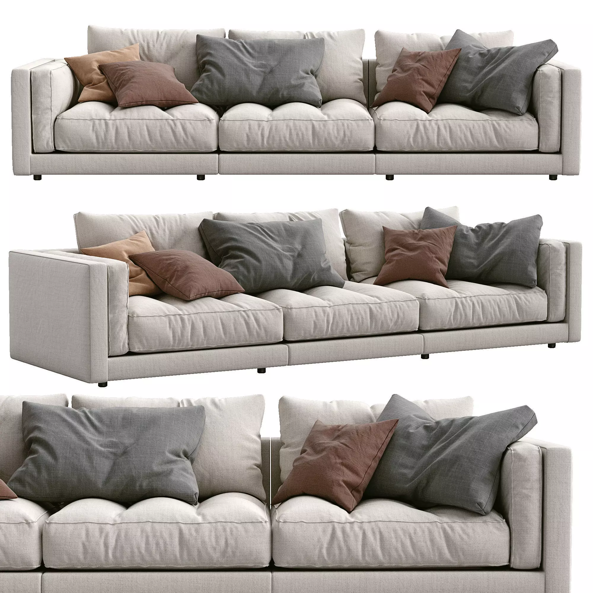 Flexform Sofa LUCIEN 3D model