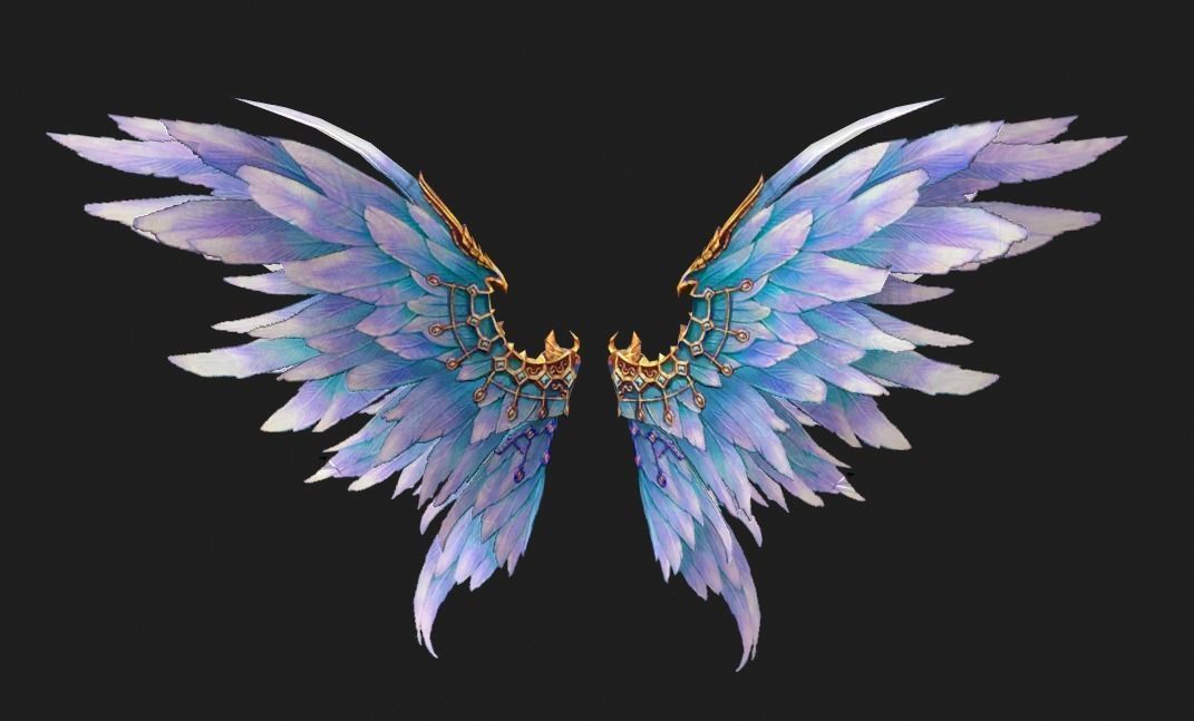 Angel Wing 3D model_3