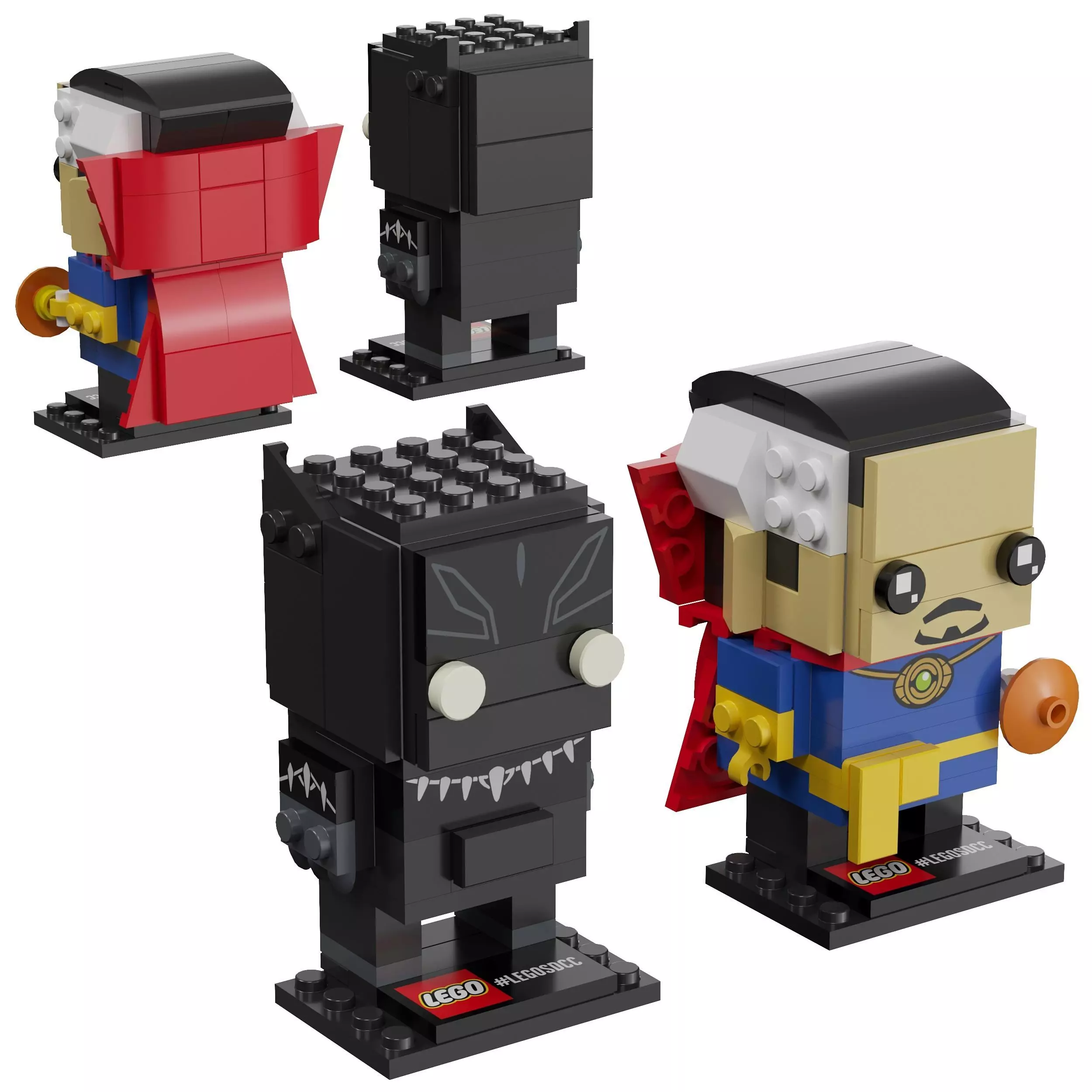 Lego - 41493 Black Panther and Doctor Strange 3D model_0