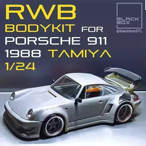 RWB BODY KIT for Porsche 1988 TAMIYA 1-24th 3D print model