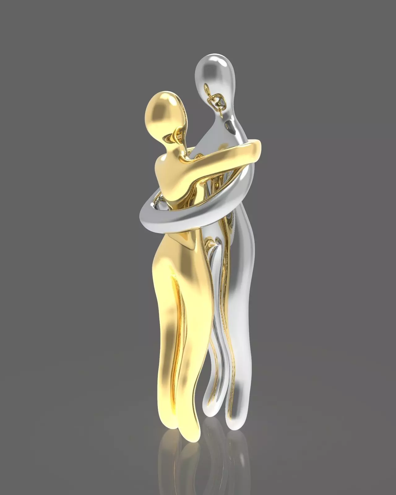 Hugs pendant 3D print model