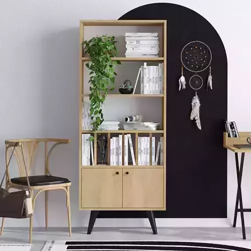 CORONA SCENE 10-Bookcase 