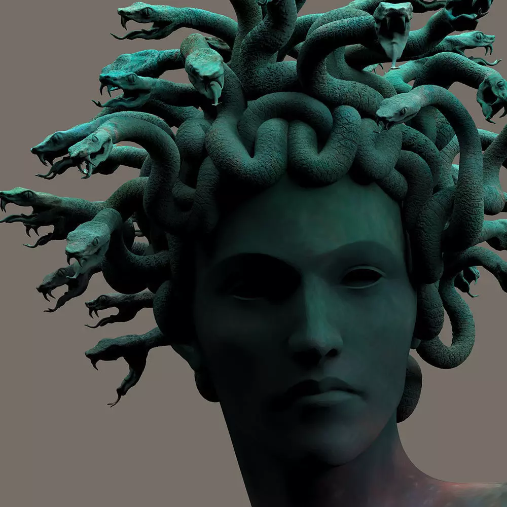 Gorgona Meduza 3D print model