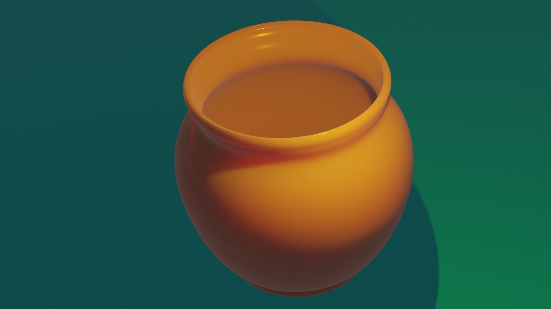 Asian Clay Pot 3D print model_3