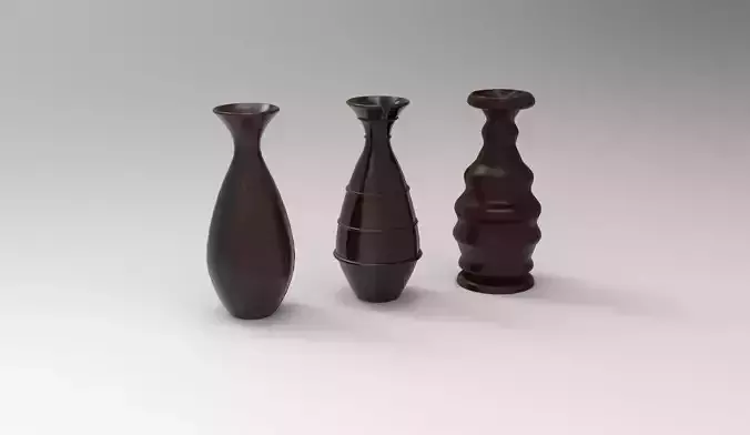 Lathe Pot 3D print model Lathe Pot 3D print model