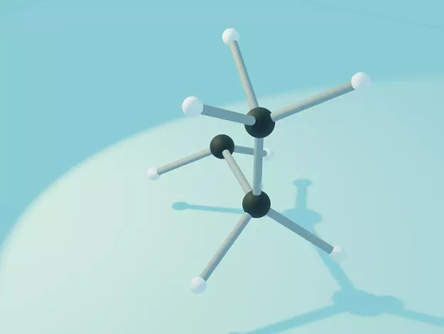 Organic Chemistry - Propylene 3D print model_0